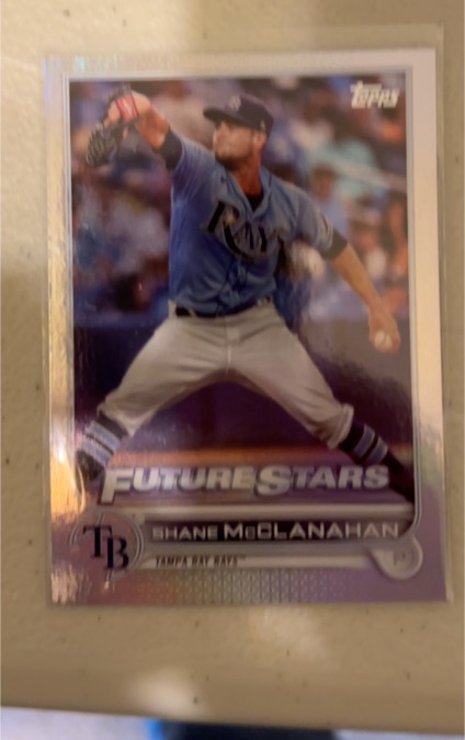 2022 Topps Series 1 #244 Shane McClanahan — front