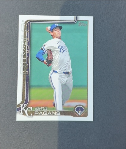 2025 Topps Series 1 #169 Cole Ragans — front