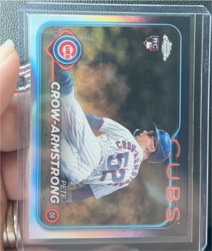 2024 Topps Chrome Update #USC158 Pete Crow-Armstrong — front