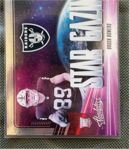 2024 Panini Absolute - Star Gazing #SG-BBS Brock Bowers — front
