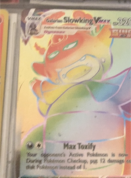 2020 Pokémon TCG Galarian Darmanitan VMAX 187/185 — front