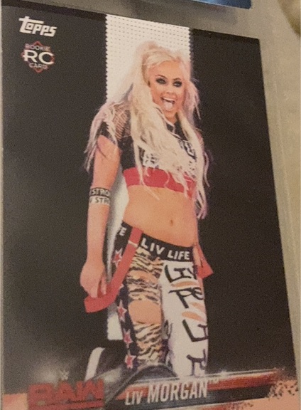 2022 Topps WWE Liv Morgan #RC — front