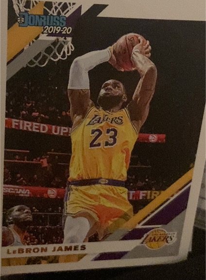 2019-20 Donruss #94 LeBron James — front