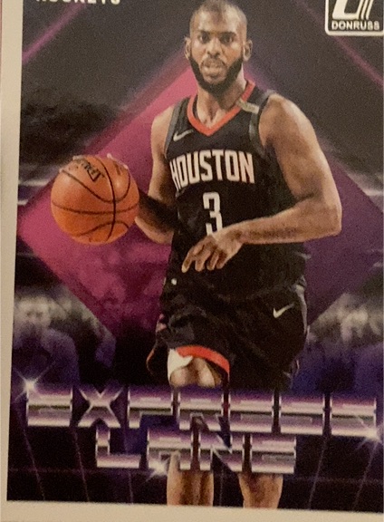 2018-19 Donruss Optic Express Lane #10 Chris Paul — front