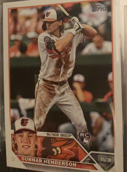 2023 Topps #206 Gunnar Henderson — front