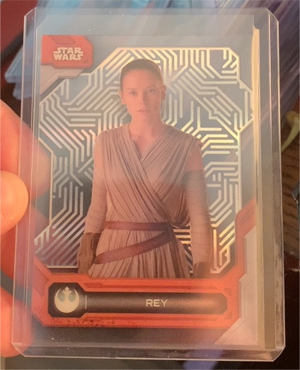 2024 Topps Star Wars High Tek #86 Rey — front