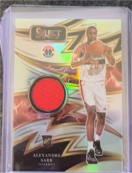 2024-25 Panini Select #SPK-SAR Alexandre Sarr — front