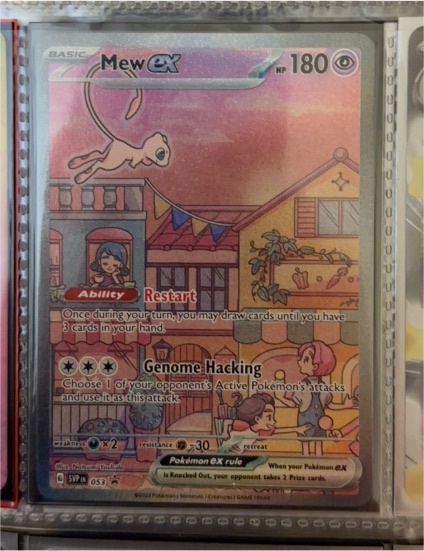 2023 Pokémon TCG Scarlet & Violet Promo #053 Mew EX — front