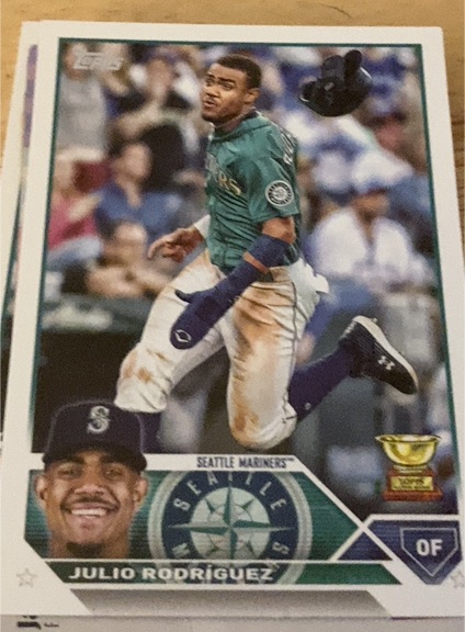 2023 Topps Series 1 #330 Julio Rodriguez — front