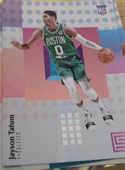 2017-18 Panini Status #128 Jayson Tatum — front