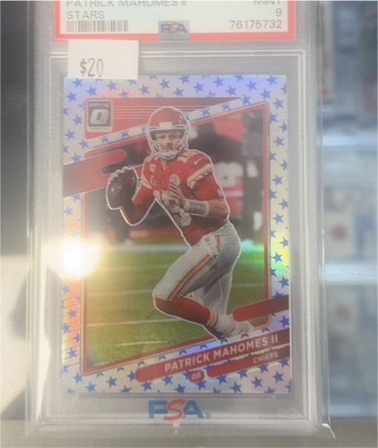2021 Donruss Optic #34 Stars Patrick Mahomes II — front