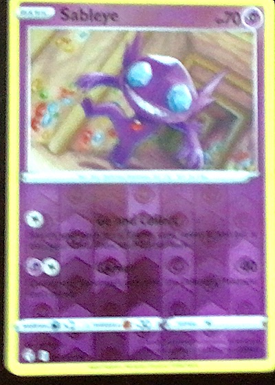 2021 Pokémon TCG Evolving Skies #067 Sableye — front