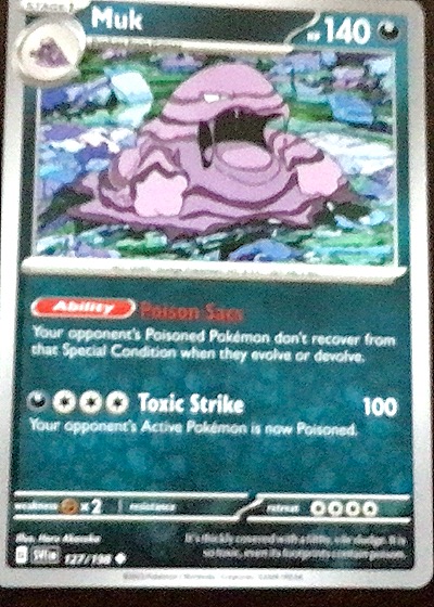 2023 Pokémon Scarlet & Violet Base Set #127 Muk — front