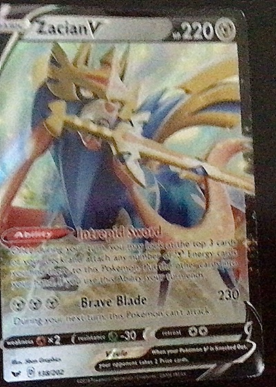 2023 Pokémon Scarlet & Violet #145 Zacian V — front