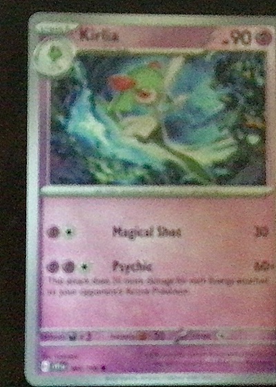 2023 Pokémon Scarlet & Violet Paldean Fates #028 Kirlia — front