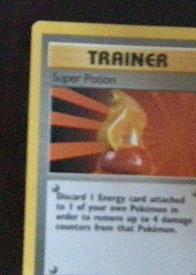 1999 Pokémon Base Set #90 Super Potion — front