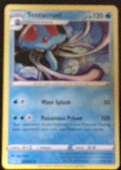 2021 Pokémon TCG Sword & Shield Evolving Skies #27 Tentacruel — front