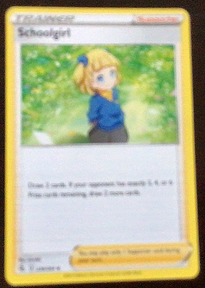 2021 Pokémon Fusion Strike #239 Schoolgirl — front