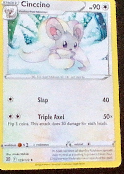 2022 Pokémon Brilliant Stars #125 Cinccino — front