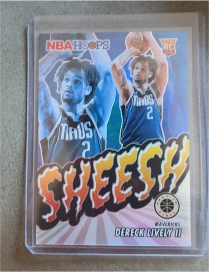 2023-24 Panini NBA Hoops Premium Stock #13 Dereck Lively II Sheesh — front