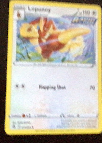 2021 Pokémon Fusion Strike #213 Lopunny — front