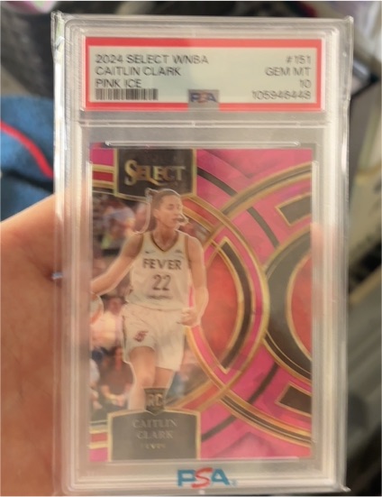2024 Panini Select WNBA #151 Caitlin Clark — front