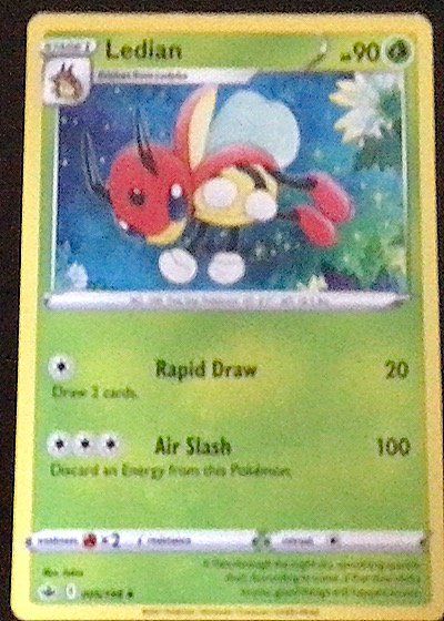 2021 Pokémon #005 Ledian — front