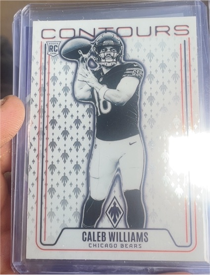 2024 Panini Phoenix Contours #CON-CWS Caleb Williams — front