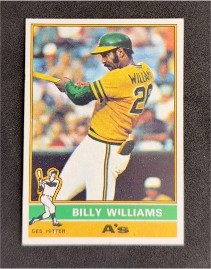 1976 Topps #525 Billy Williams — front