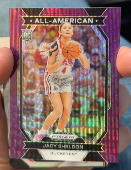 2024 Panini Prizm Draft Picks #16 Jacy Sheldon All-American — front