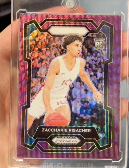 2024 Panini Prizm Draft Picks #69 Zaccharie Risacher — front