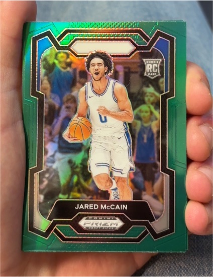 2024 Panini Prizm Draft Picks #35 Jared McCain — front