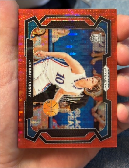 2024 Panini Prizm Draft Picks #91b Johnny Furphy — front