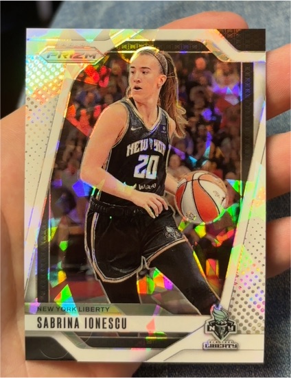 2024 Panini Prizm WNBA #17 Sabrina Ionescu — front