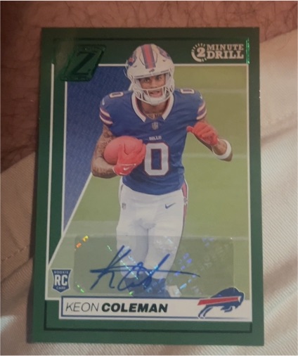 2024 Panini Zenith #163 Keon Coleman — front