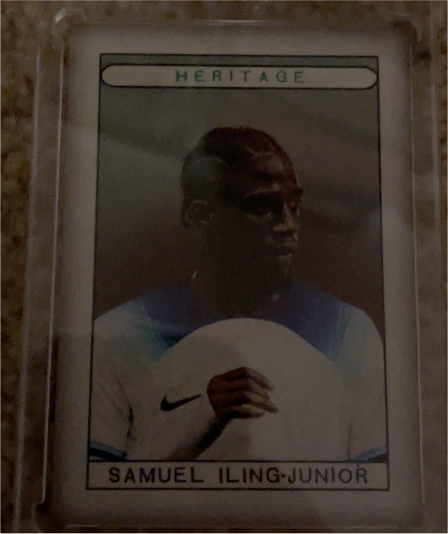 2024 Futera Unique Heritage Samuel Iling-Junior — front