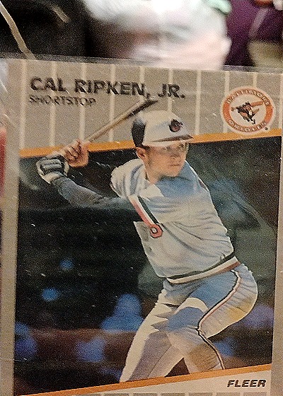 1989 Fleer #617 Cal Ripken Jr. — front