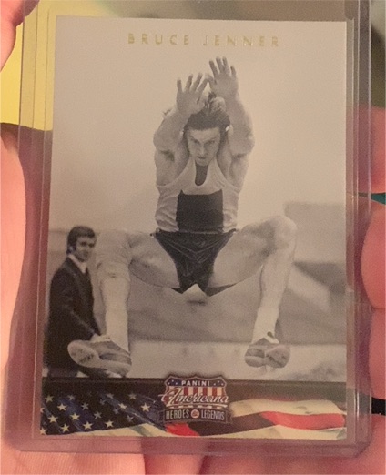 2012 Panini Americana Heroes & Legends #66 Bruce Jenner — front