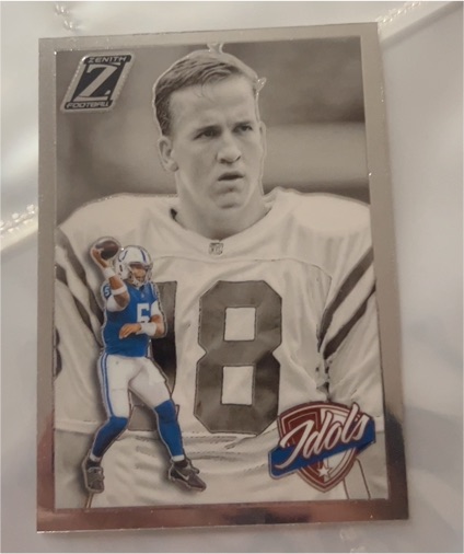 2024 Panini Zenith #4 Peyton Manning, Anthony Richardson Idols — front