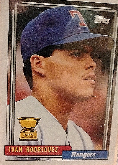 1992 Topps #78 Ivan Rodriguez — front