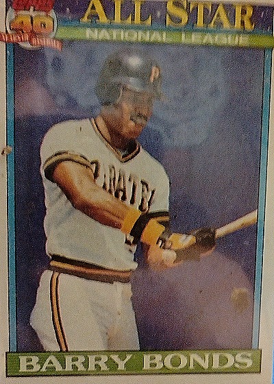 1984 Donruss #10 Barry Bonds — front