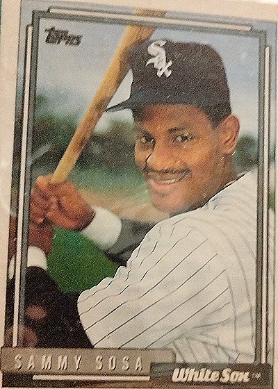 1992 Topps #94 Sammy Sosa — front