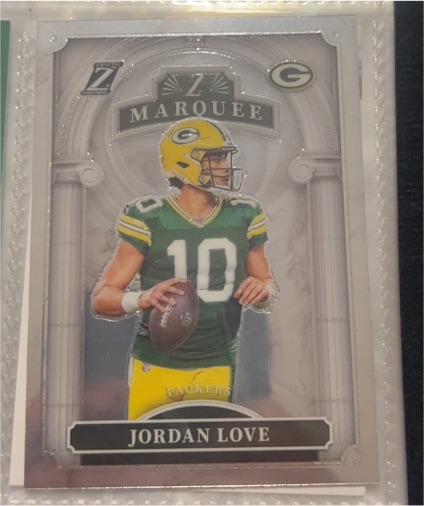 2024 Panini Zenith #23 Jordan Love Z Marquee — front