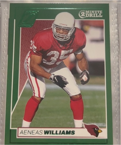 2024 Panini Zenith #3 Aeneas Williams Two Minute Drill — front