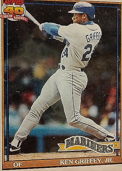 1991 Topps #790 Ken Griffey Jr — front