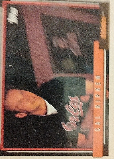 1992 Topps #40 Cal Ripken Baltimore Orioles Baseball — front