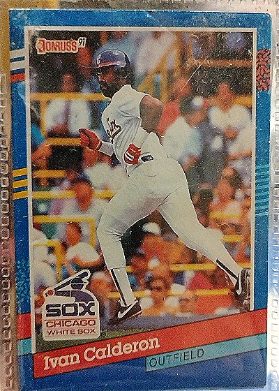 1991 Donruss #203 Ivan Calderon — front