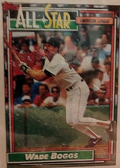 1991 Topps #601 Wade Boggs — front
