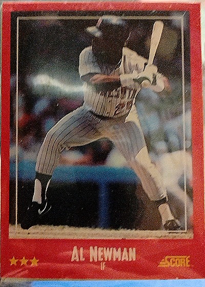 1988 Score #151 Al Newman — front