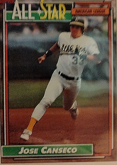 1992 Donruss #320 Jose Canseco — front